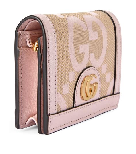 gucci long wallet pink|Gucci pink wallet on chain.